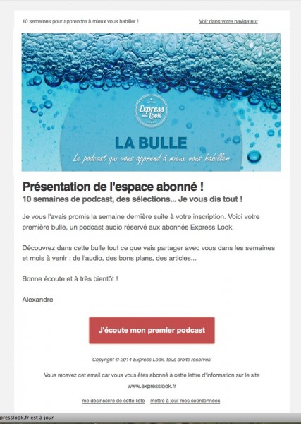 nouveau graphisme mail