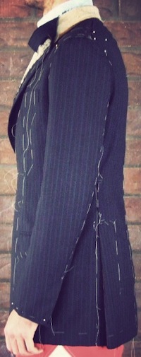 manche de costume bespoke